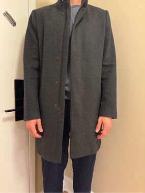 Theory Men’s 100% Wool Coat